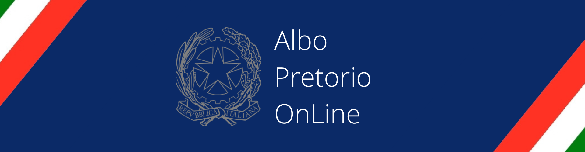 Albo Pretorio OnLine 1920x500